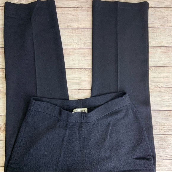 St. John Collection Knit Pants 10 - Picture 1 of 7